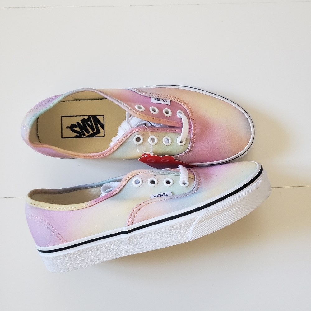 Vans Pastel Tie-Dye Athletic Shoes